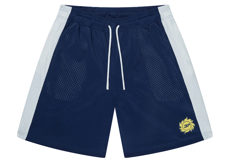 Broken Planet Mesh Shorts White/Blue