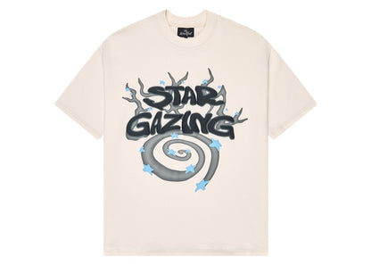 Broken Planet Stargazing T-Shirt Vanilla White