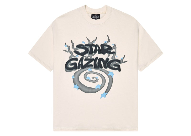 Broken Planet Stargazing T-Shirt Vanilla White