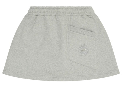 Broken Planet Sun Logo Skirt Heather Grey