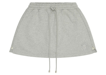 Broken Planet Sun Logo Skirt Heather Grey