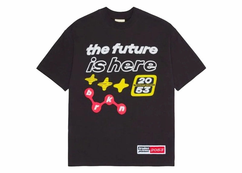 Broken Planet The Future Is Here T-shirt Black