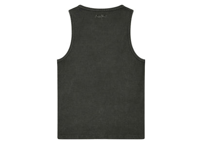 Broken Planet Washed Ribbed Tank Top Washed Black