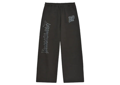 Broken Planet Wide Leg Sweatpants (FW23) Soot Black