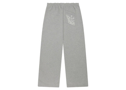 Broken Planet Wide-Leg Sweatpants Heather Grey
