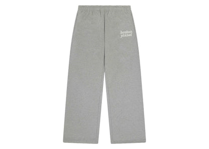 Broken Planet Wide-Leg Sweatpants Heather Grey