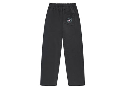 Broken Planet Wide-Leg Sweatpants (SS24) Soot Black