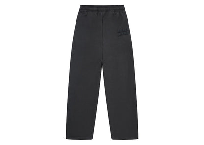 Broken Planet Wide-Leg Sweatpants (SS24) Soot Black