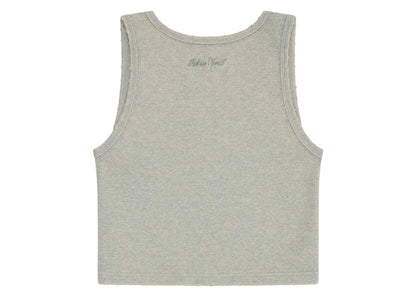 Broken Planet Women's Washed Ribbed Tank Top Heather Grey