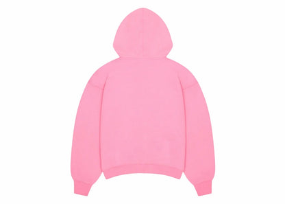 Broken Planet Zip Up Hoodie Candy Pink