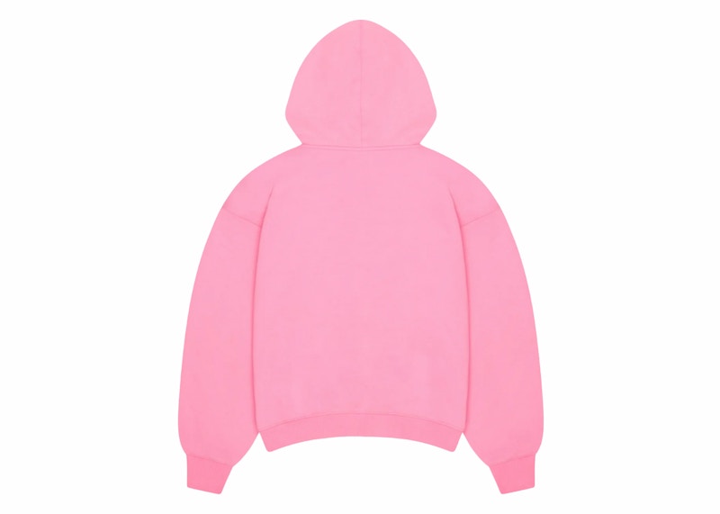 Broken Planet Zip Up Hoodie Candy Pink