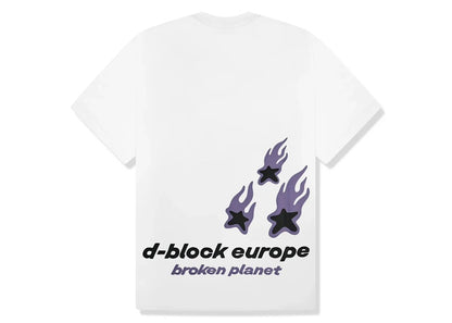 Broken Planet x D-Block Europe Rolling Stones T-shirt White