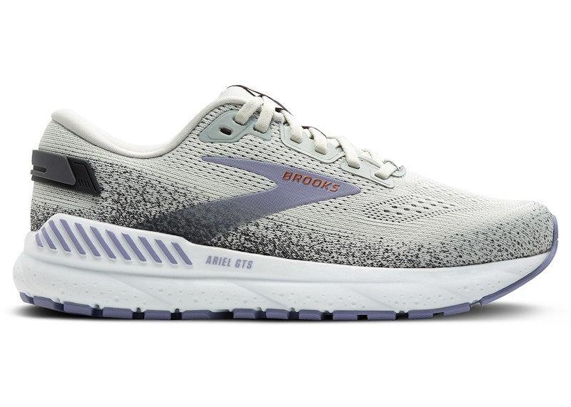 Brooks Ariel GTS 24 Mercury Ebony Sweet Lavender (Women's)