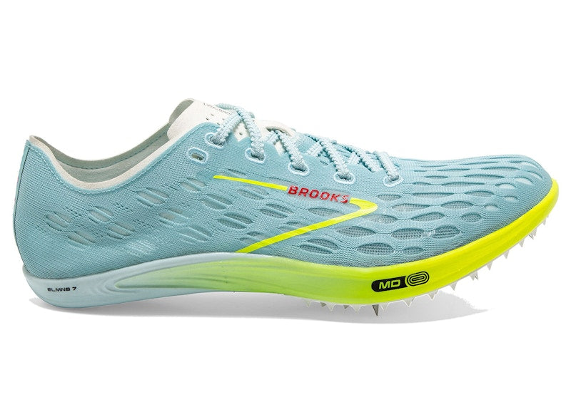 Brooks ELMN8 7 Blue Glow Nightlife Red