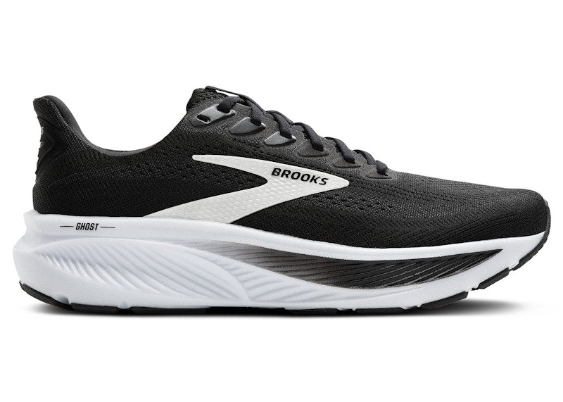 Brooks Ghost 17 Black Grey White