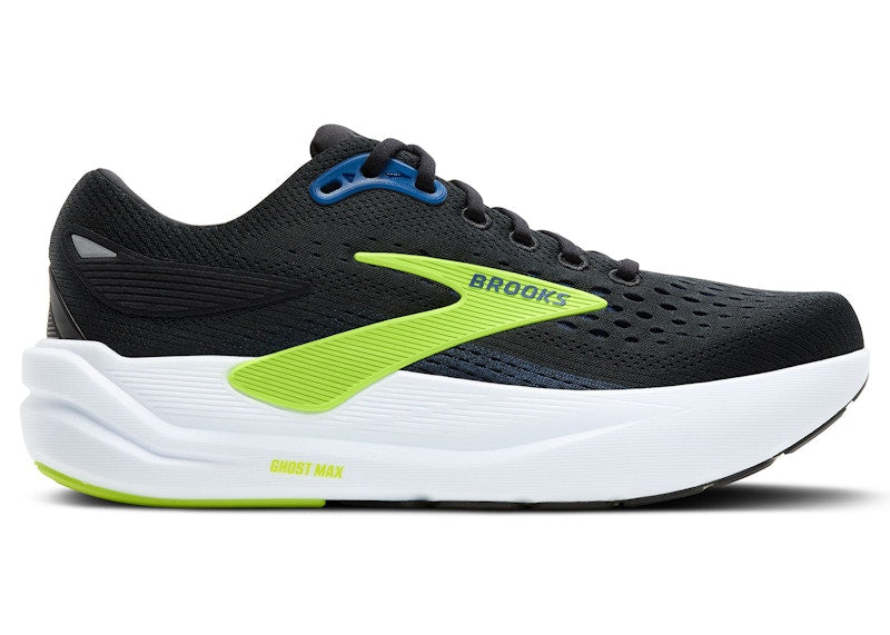 Brooks Ghost Max 3 Black Navy Acid Lime