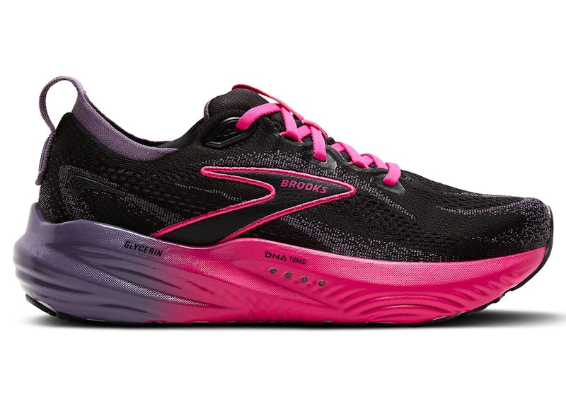 Brooks Glycerin 22 Black Montana Fuchsia (Women's)