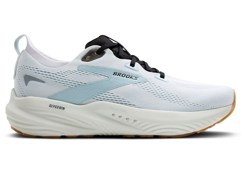 Brooks Glycerin 22 Bright White Winter Sky Black
