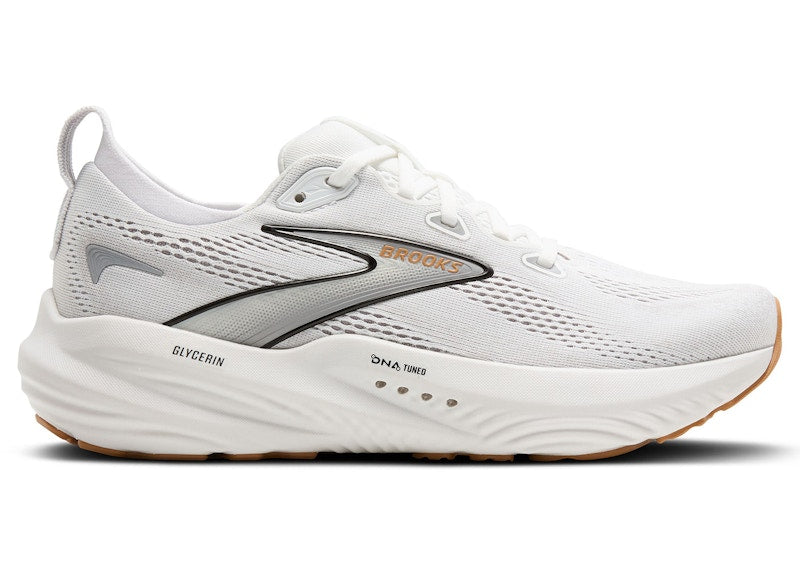 Brooks Glycerin 22 White Grey Black Gum (Women's)