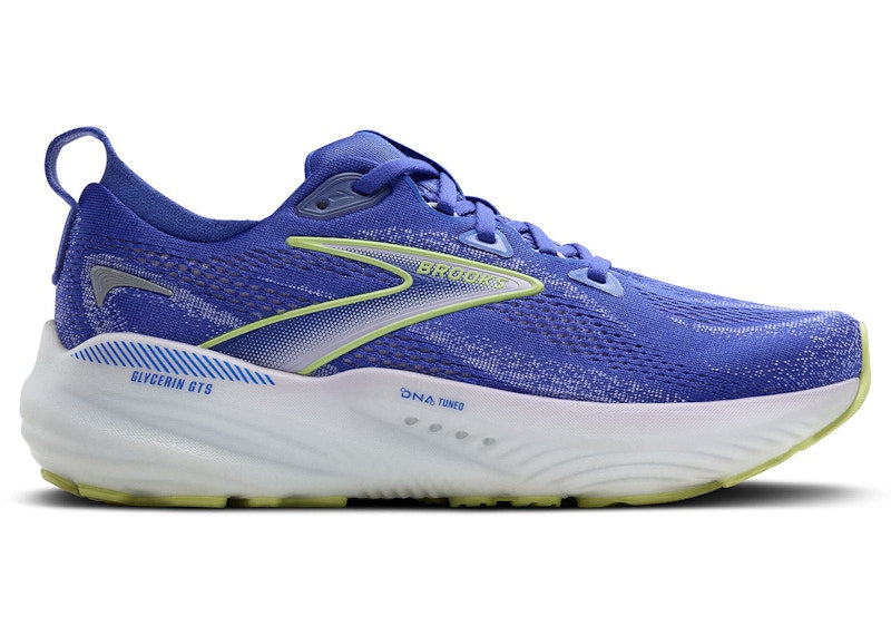 Brooks Glycerin GTS 22 Amparo Blue Hyper Iris Yellow (Women's)