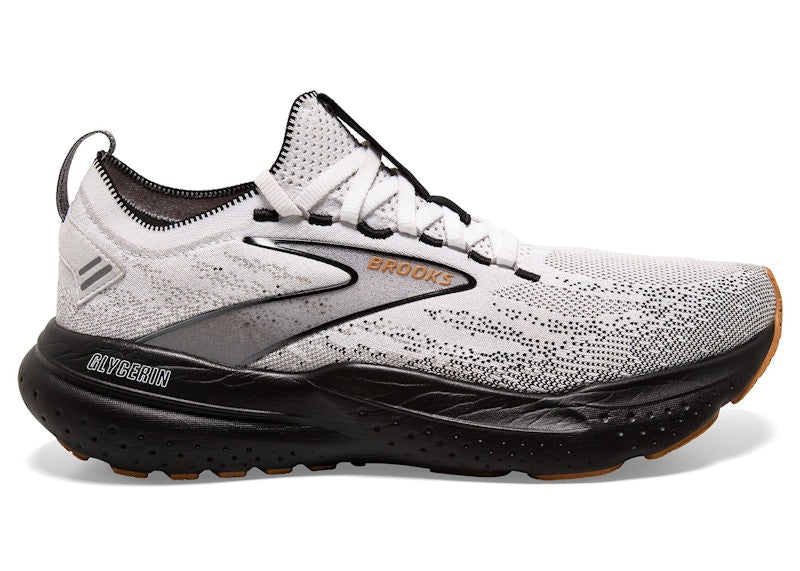 Brooks Glycerin StealthFit 21 White Grey Black
