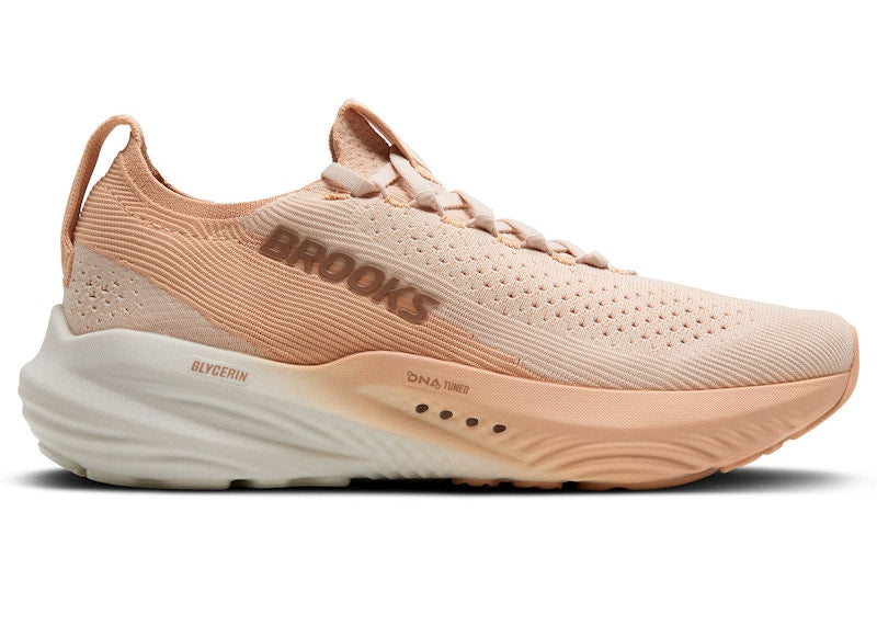 Brooks Glycerin StealthFit 22 Almond Peach Portabella (Women's)