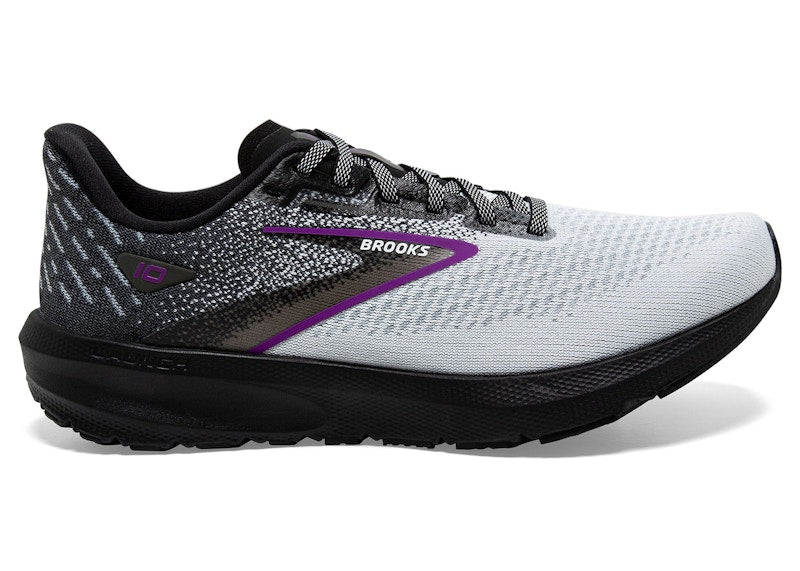 Brooks Launch 10 Black White Violet (Women's)
