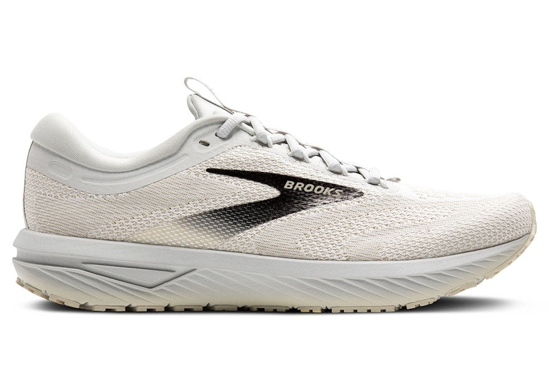 Brooks Revel 7 White Pelican Black