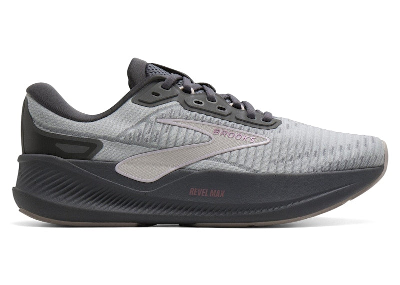 Brooks Revel Max Harbor Mist Grey Metallic (Women's)