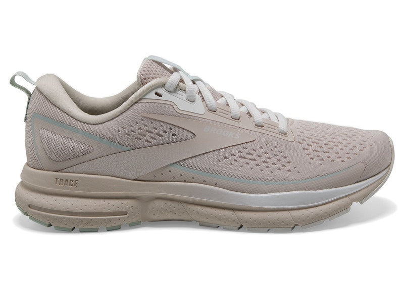 Brooks Trace 3 Crystal Grey Blue Glass White (Women's)