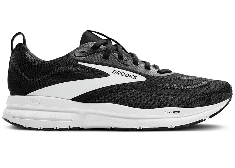 Brooks Trace 4 Black Grey White