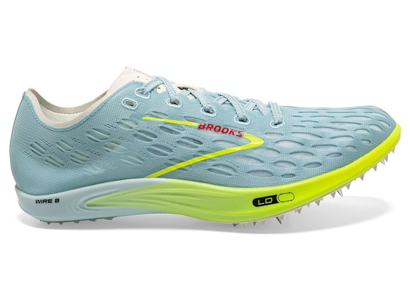 Brooks Wire 8 Blue Glow Nightlife Red