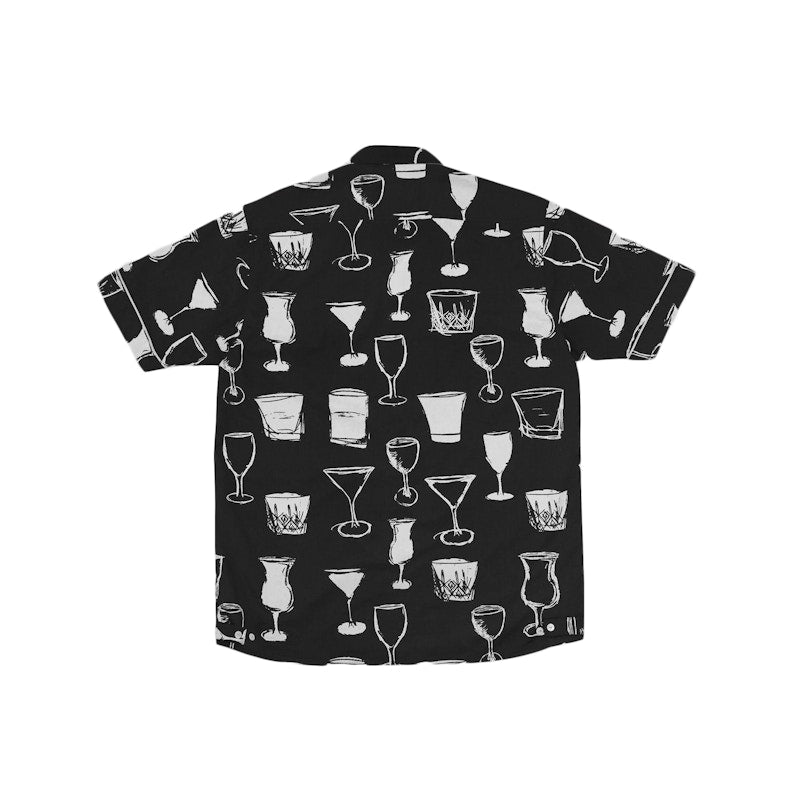 Brownstone Club Collar Shirt Black