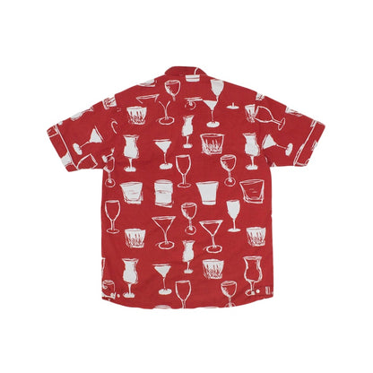 Brownstone Club Collar Shirt Red