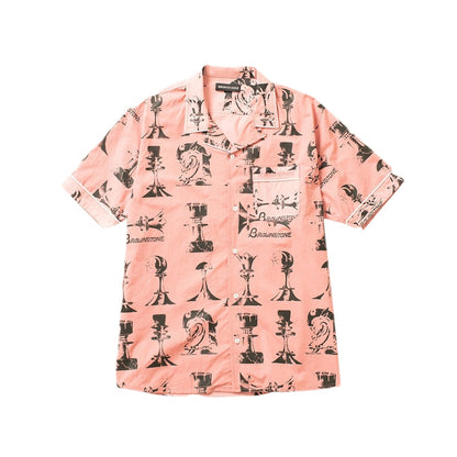 Brownstone Club Collar Shirt Rose