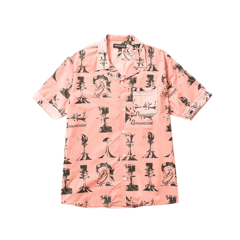 Brownstone Club Collar Shirt Rose