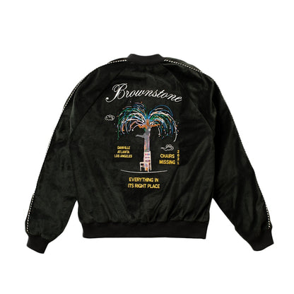 Brownstone Reversible Sukajan Jacket Black