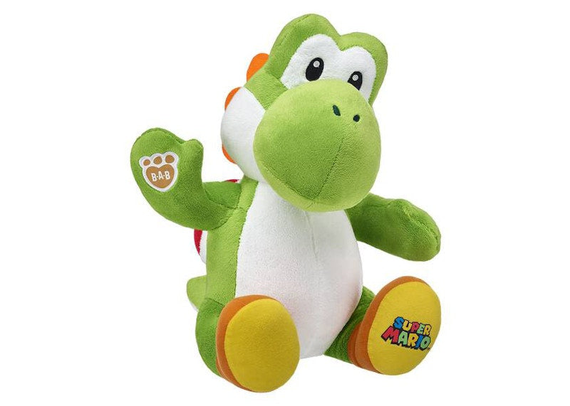 Build-A-Bear Super Mario Yoshi Online Exclusive Plush Green