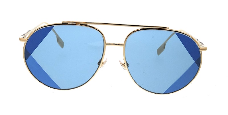 Burberry Alice Aviator Sunglasses Light Gold (0BE3138 110980)
