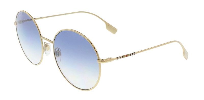 Burberry Aviator Sunglasses Light Gold (0BE3132 110919)