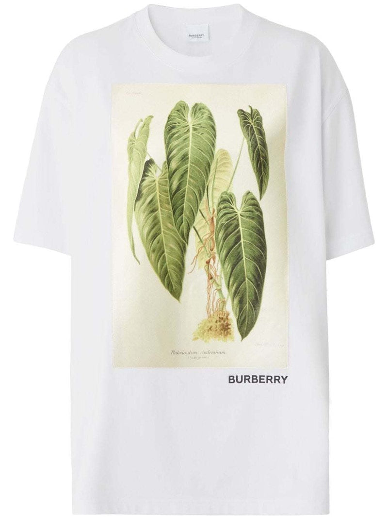 Burberry Botanical Sketch T-shirt White