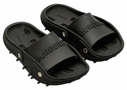 Burberry Bucklow Rubber Slide Black (Women's)