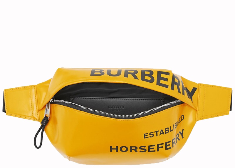 Burberry Bum Bag Horseferry Print Medium Yellow