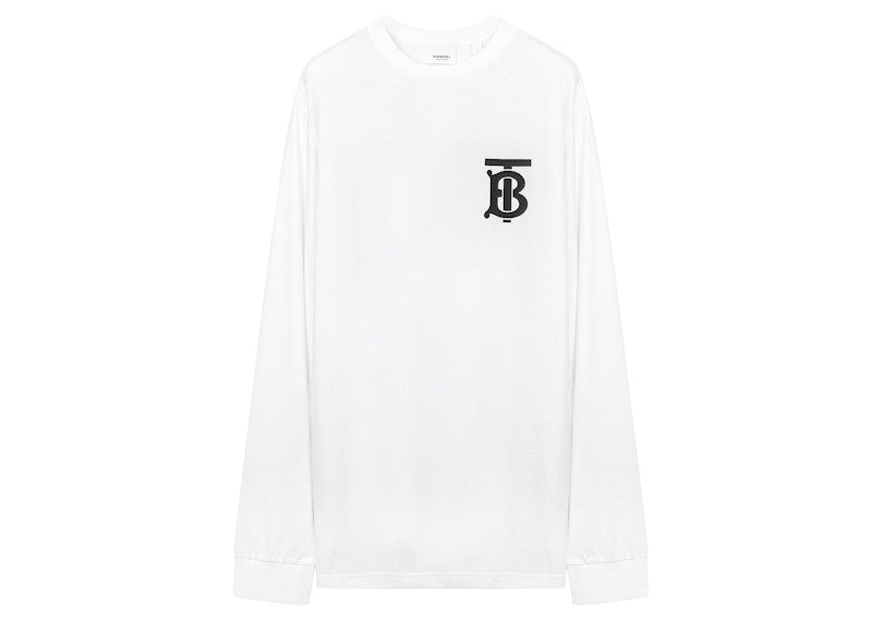 Burberry Monogram Motif L/S T-shirt White
