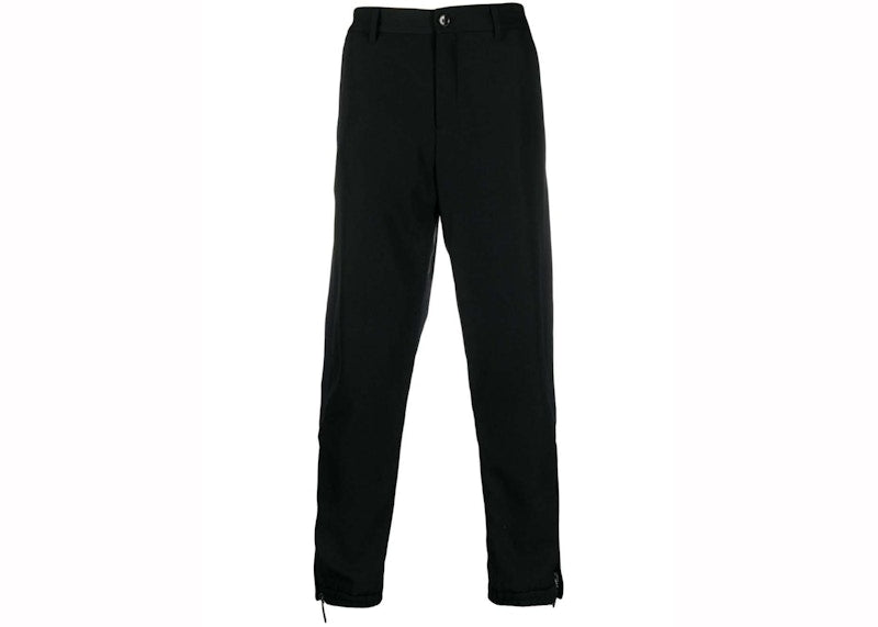 Burberry Burberry Two-tone Tapered Trousers Black