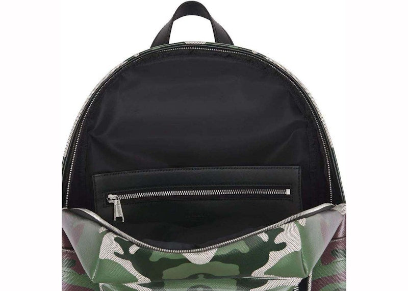 Burberry Camouflage Backpack Green Multi