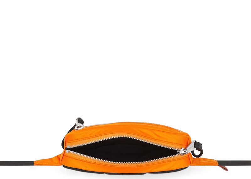 Burberry Cannon Bum Bag Logo Print ECONYL Small Bright Orange