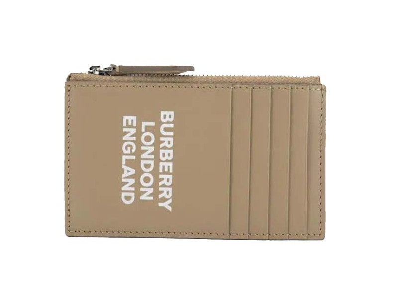 Burberry Card Coin Case (5 Card Slot) Card Case Beige