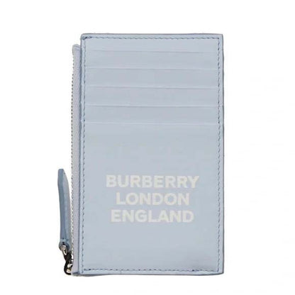 Burberry Card Coin Case (5 Card Slot) Light Blue