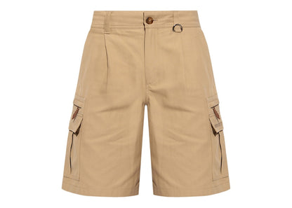Burberry Cargo Bermuda Shorts Soft Fawn